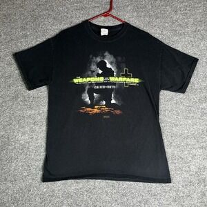 Kerusso Christian God Jesus T-shirt Large Call Of Duty Style Corinthians Black